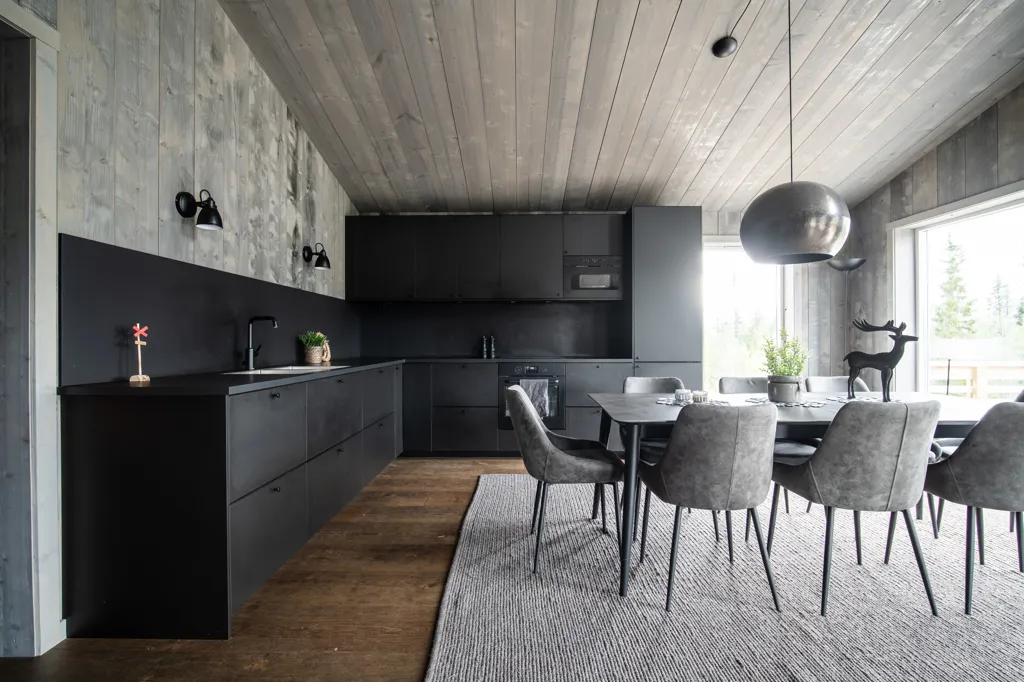 Söögituba - Modern Cabin with Ski Access in Vemdalen