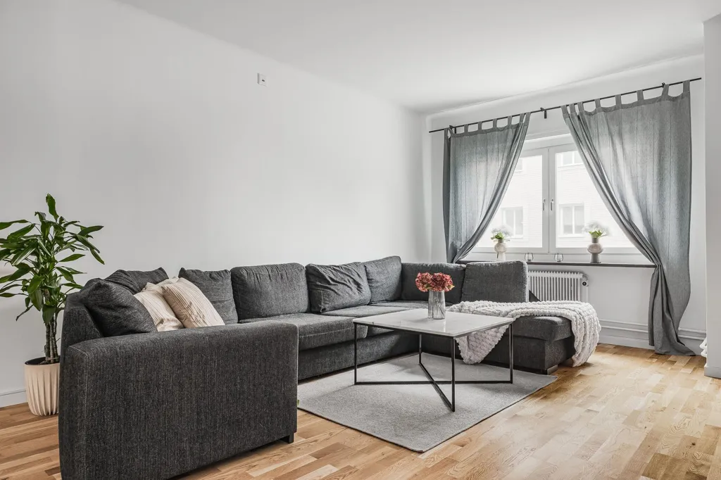 Séjour - Apartment with Renovated Kitchen in Central Norr