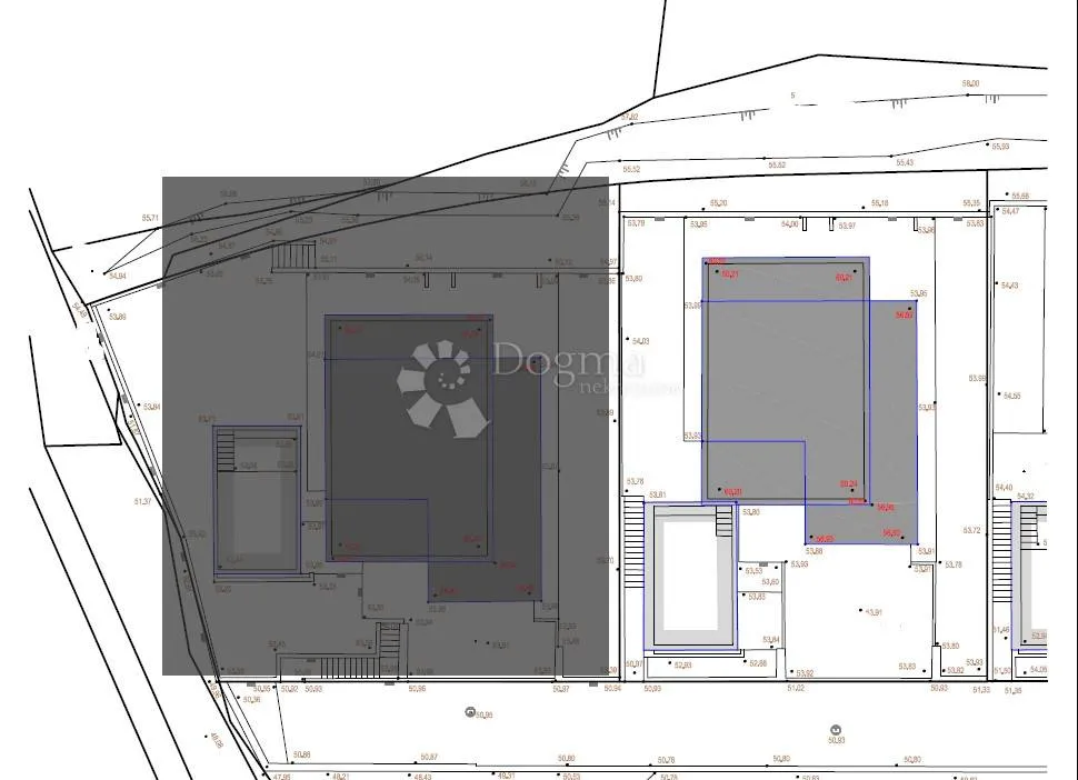 Plan - Modern Villa with Sea View in Bol