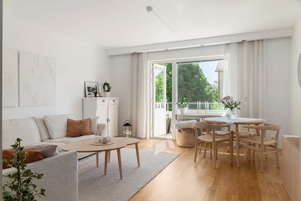 Elutuba - Apartment with Balcony in Halmstad
