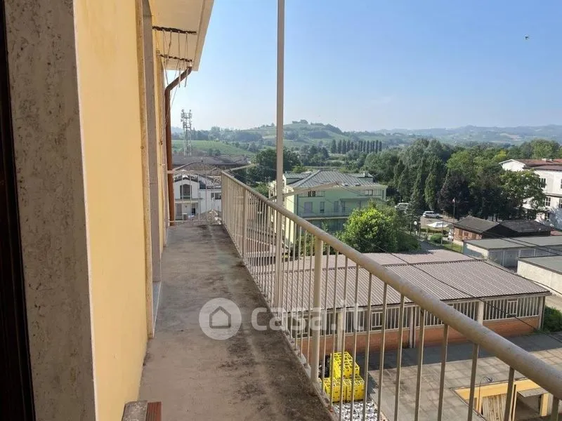 Balcony - Apartment with Panoramic View in Nizza Monferrato