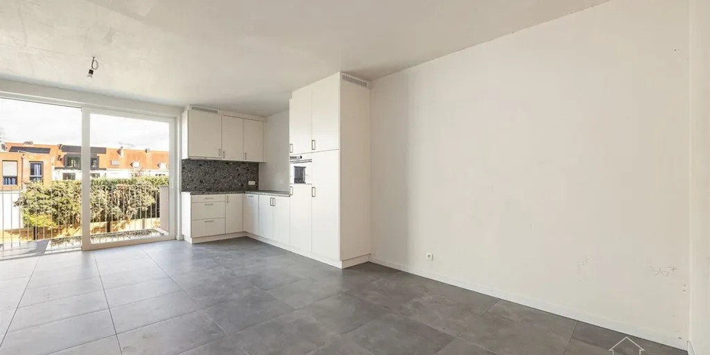 Cuisine - Appartement Nieuwbouw avec Terrasse à Mortsel