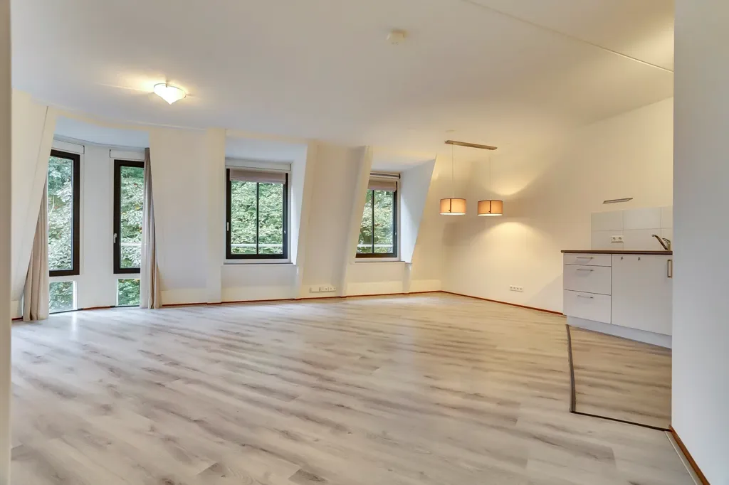Séjour - Portiekflat with Loggia in Diessen Centre
