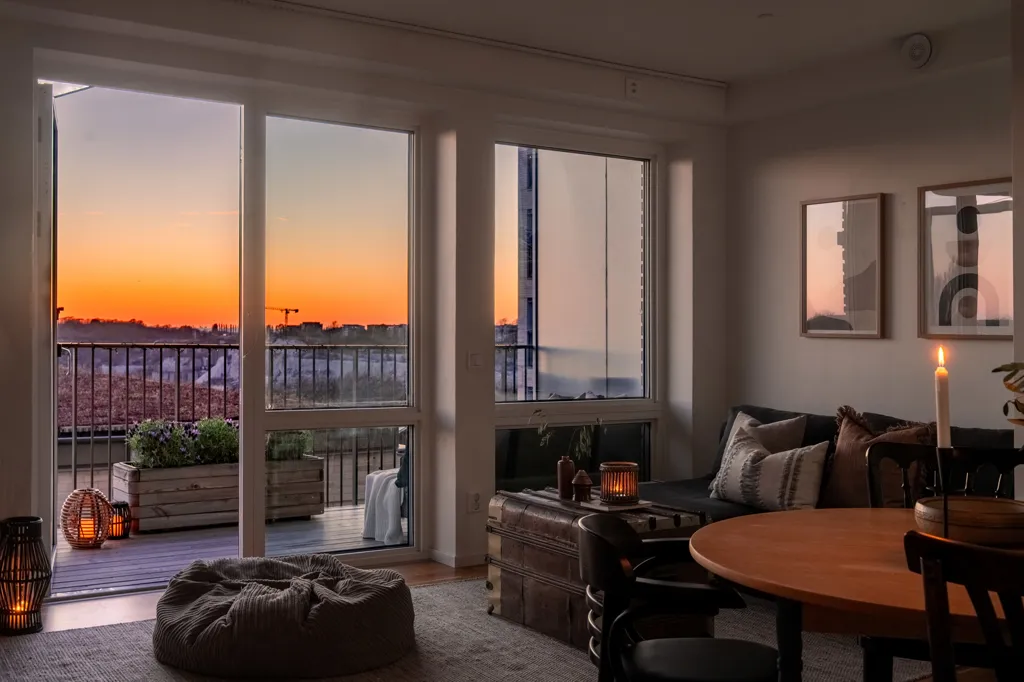 Balcone - Modern Two-Bedroom Flat with Balcony in Skåne