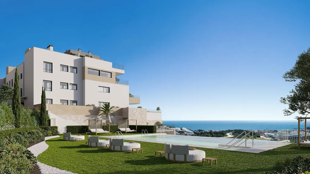 Piscine - Apartment with Sea Views in La Cala de Mijas