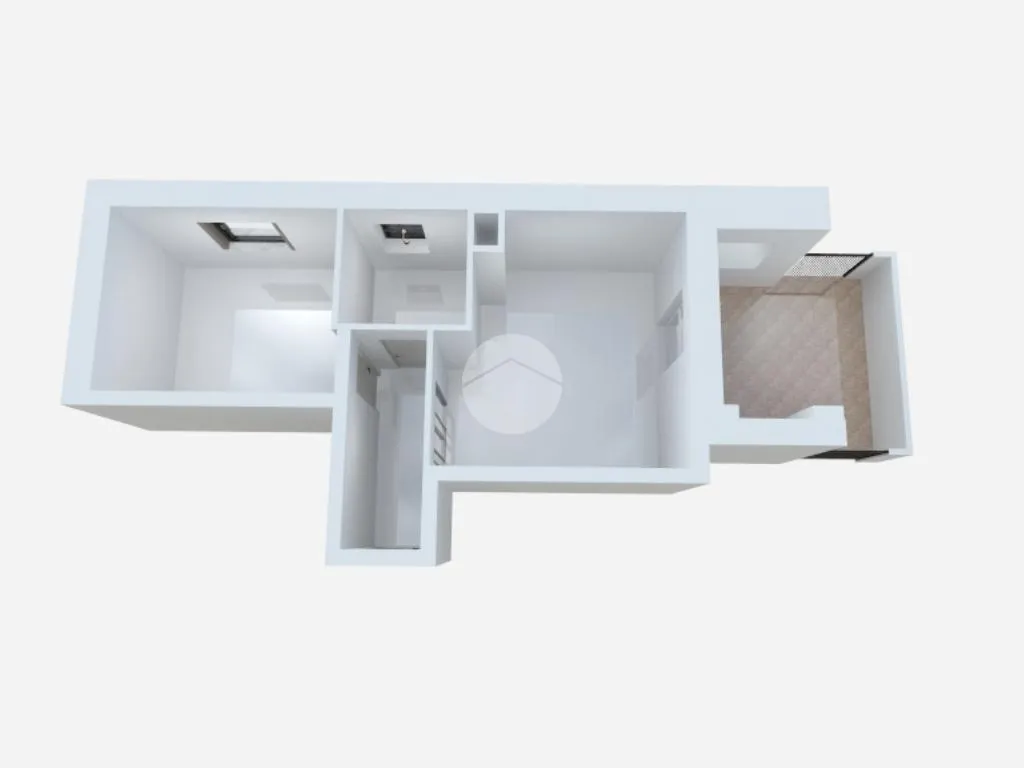 Planimetria - Modern 2-Bedroom in Talenti, Rome