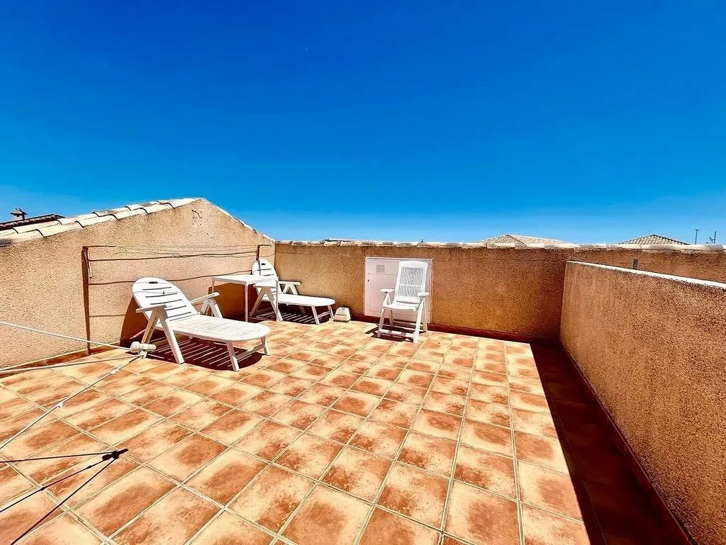 Terrace - Penthouse with Pool in Cabo Roig, La Zenia