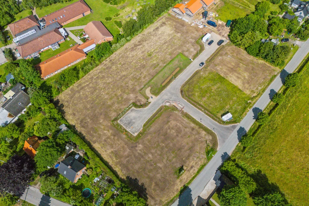 Vue aérienne - Plot for Custom House in Søborg