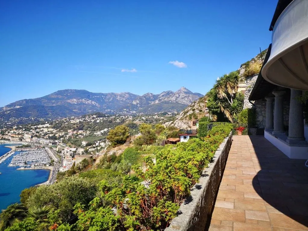 Terrass - Stone Villa with Sea Views in Grimaldi Superiore