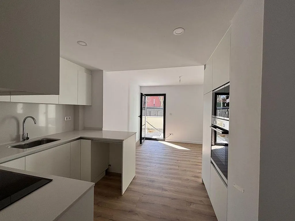Köök - Modern Flat with Air Conditioning in Sabadell