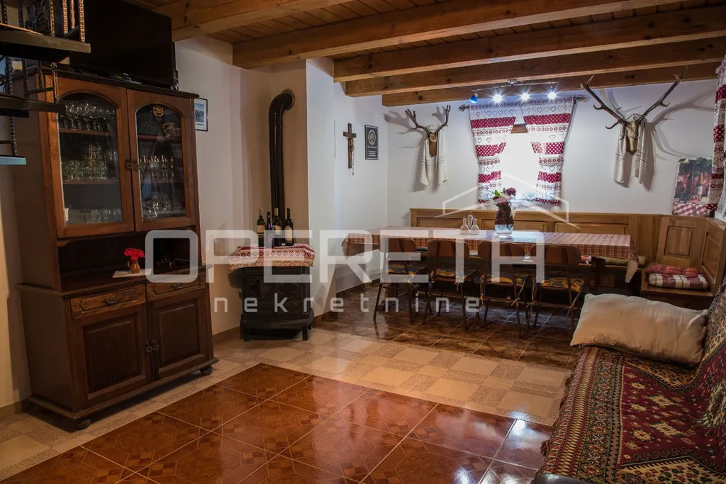 Living Room - Detached House with Forest View in Kelemen