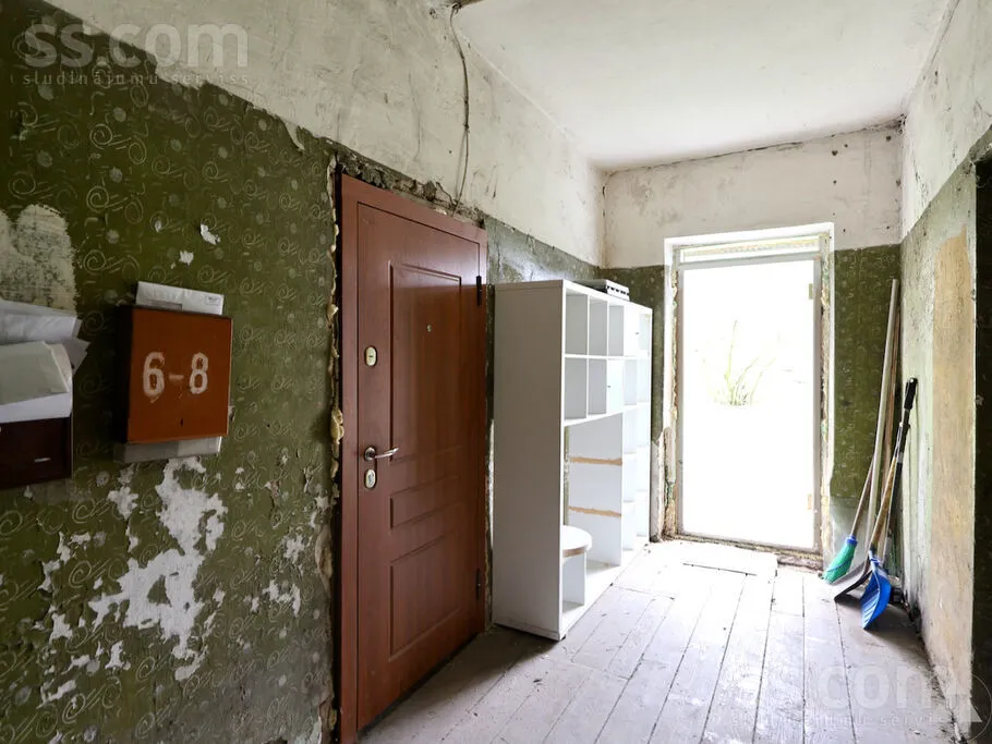Esik - 1-toaline korter asukohas Liepāja un raj.