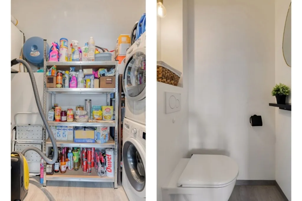 Utility Room - Renovated Apartment with Terrace in Boechout