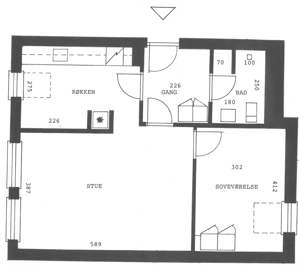Plaan - Two-Bedroom Flat in Nørresundby