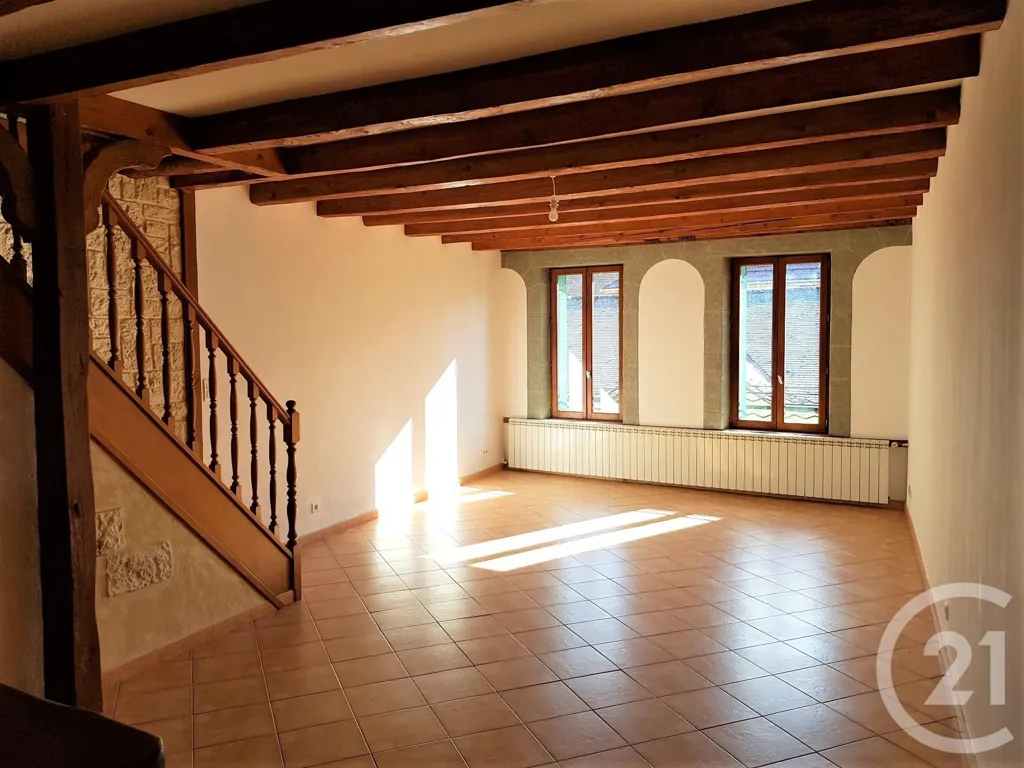 Soggiorno - Duplex with Garden in Rumilly Centre