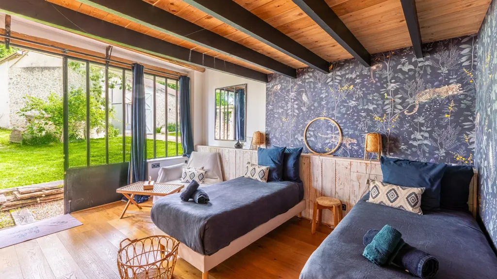 Bedrooms - Renaissance Mill with Equestrian Facilities near Paris