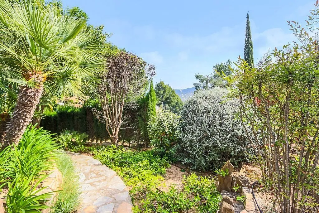 Jardin - Chalet with Pool and Terrace in Pedreguer