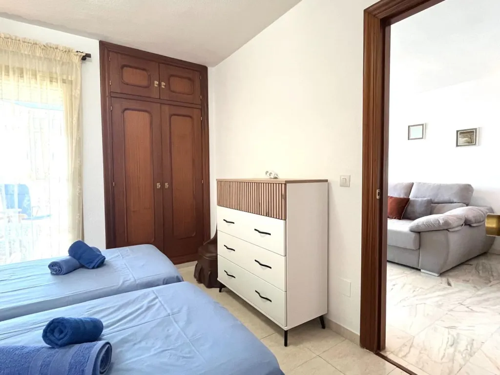 Chambres - 1-Bed Flat with Sea View in Los Boliches