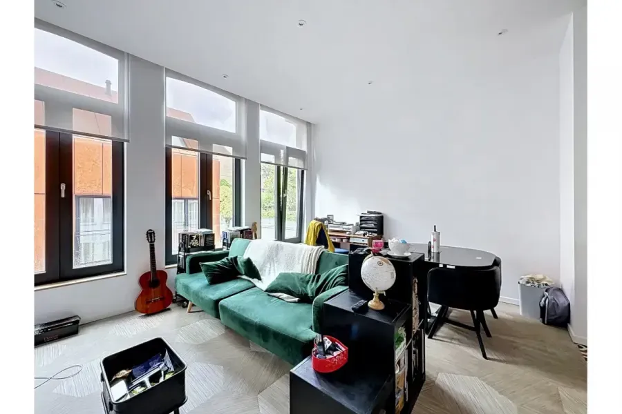 Séjour - Appartement 1 Chambre avec Chauffage au Sol à Tournai