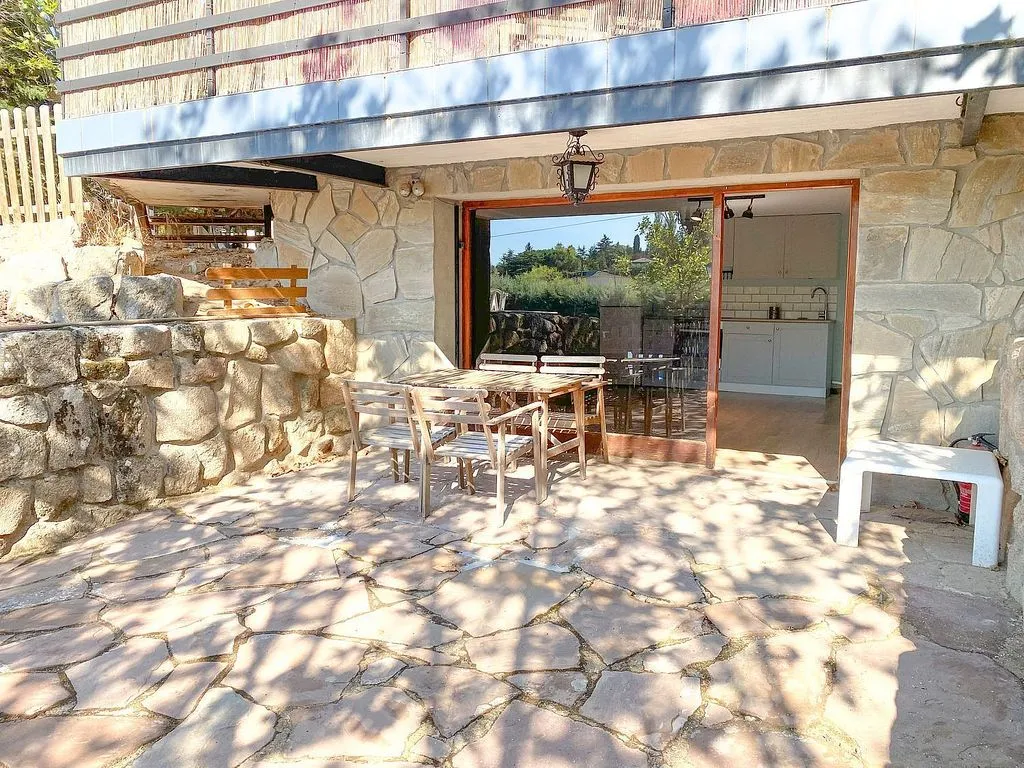 Terrass - Chalet with Pool and Terrace in Collado Mediano
