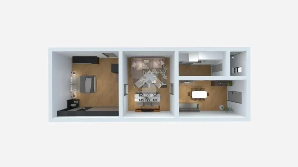 Plaan - Ground Floor Trilocale with Vaulted Ceilings in Molfetta