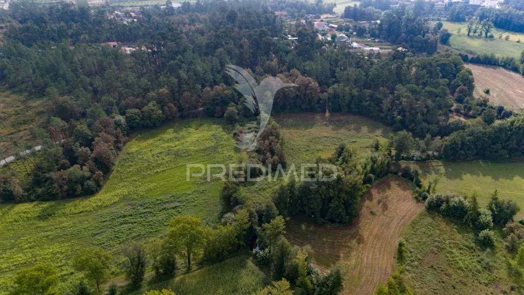 Vue aérienne - Agricultural Land with Construction Viability in Lage