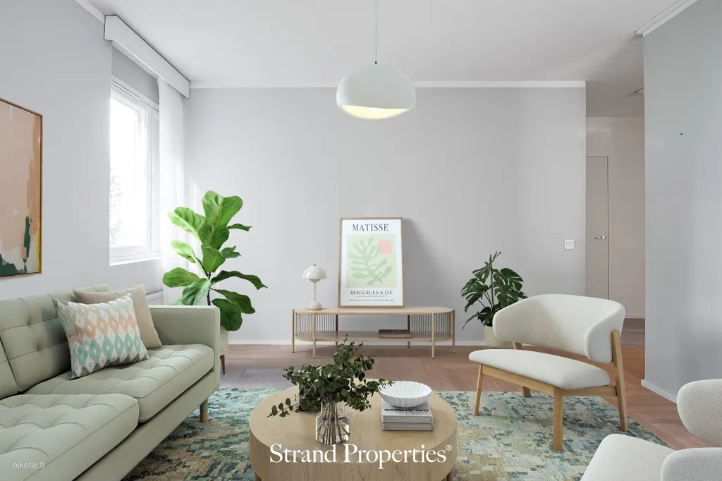 Séjour - Modern Apartment with Balcony in Kaarina Centre