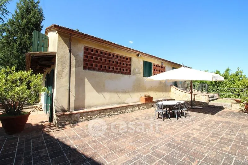 Terrace - Rustic Agriturismo with Pool in Montespertoli