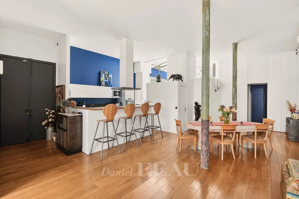 Loft-Style Apartment in Paris 11ème