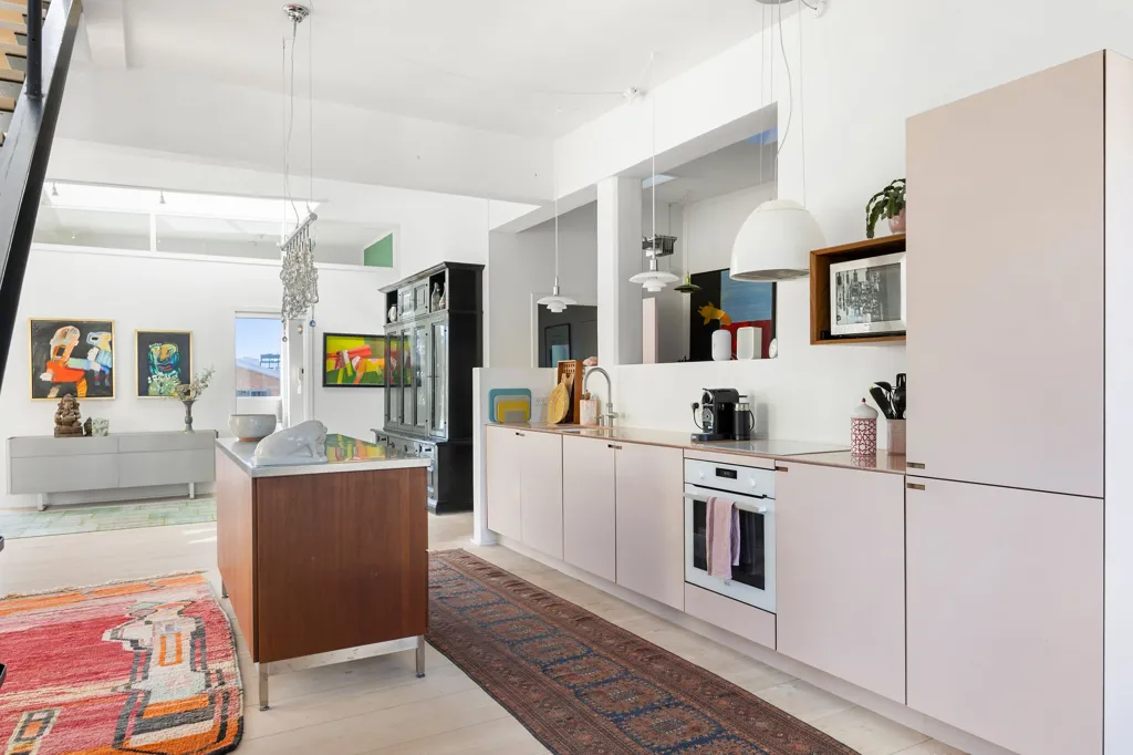 Cuisine - Penthouse Duplex with Panoramic View in Copenhagen