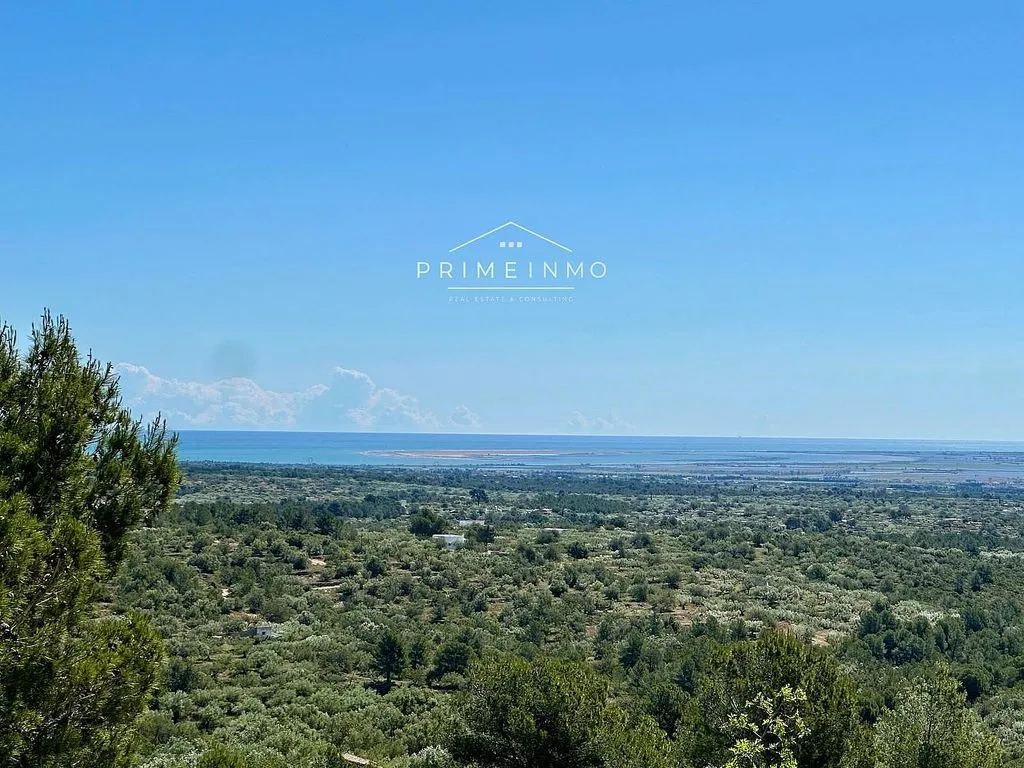 Jardin - Rustic Estate with Pool and Sea Views near l'Ampolla
