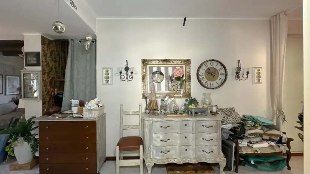 Séjour - Apartment with Balcony in Frascati