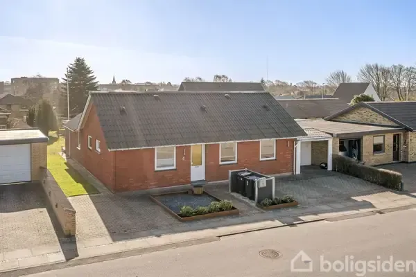 Vue aérienne - Villa with Garden in Varde