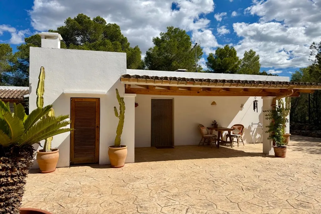 Terrasse - Mediterranean Villa with Pool in San Jose, Ibiza