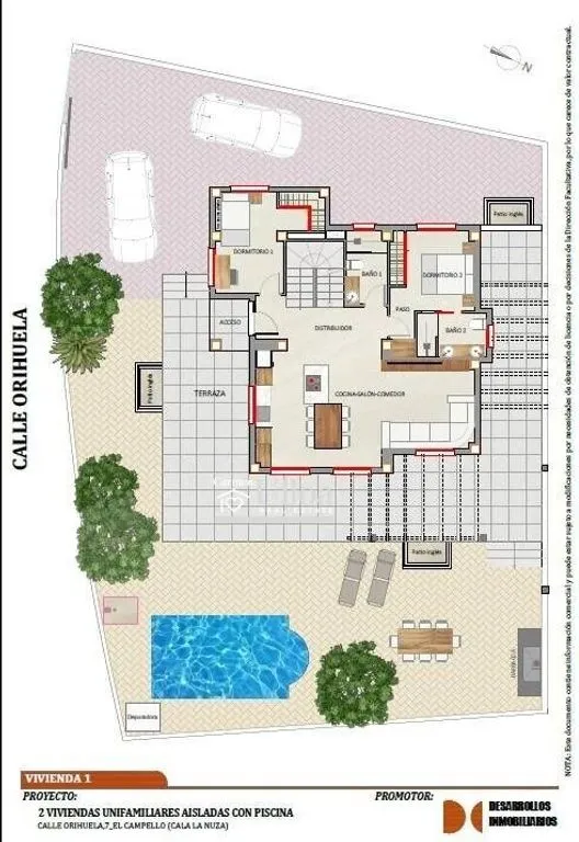 Plan - Luxury Villa with Private Pool in El Campello