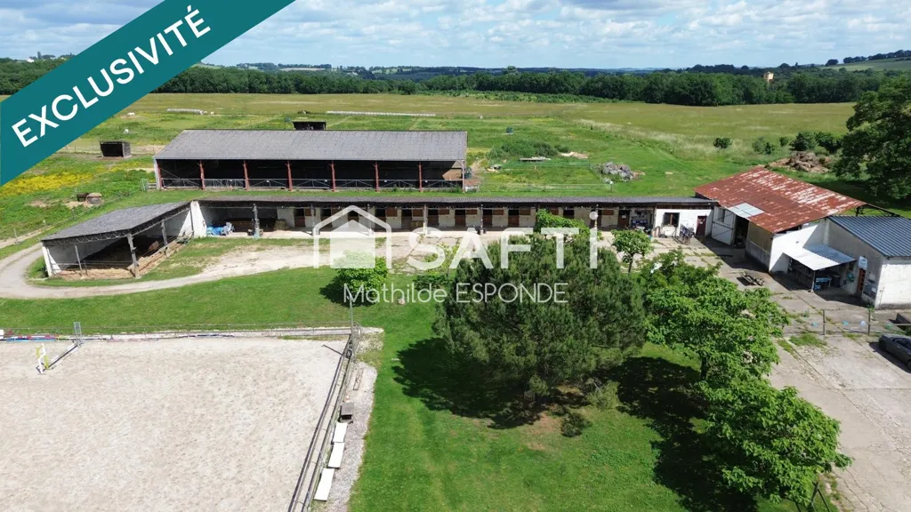 Õhuvaade - Equestrian Estate with Accommodation in Countryside