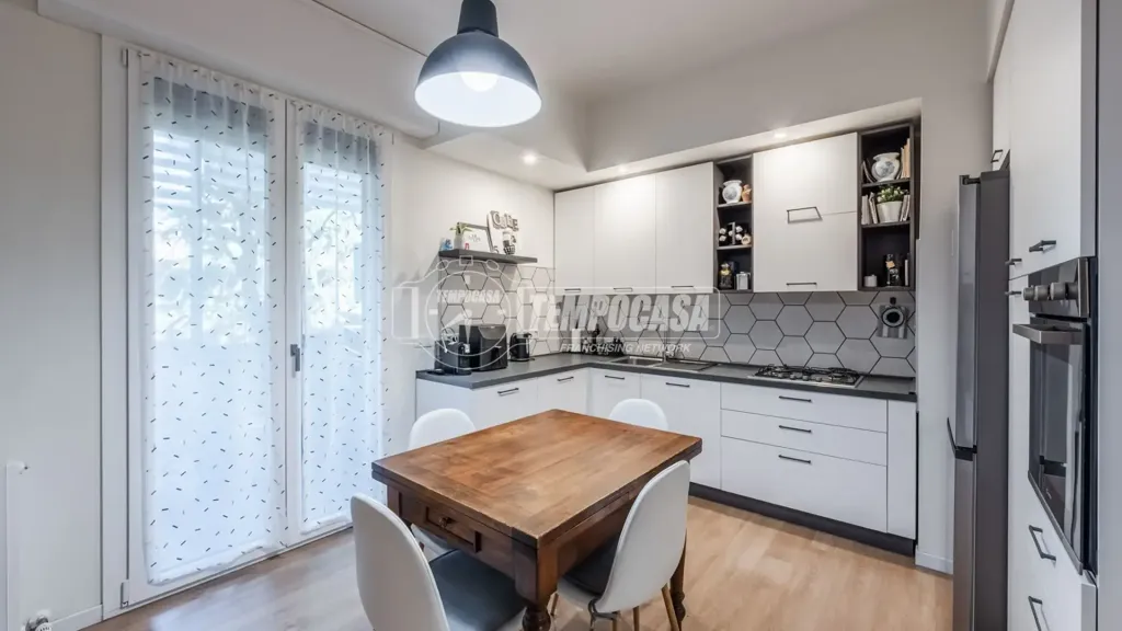 Kitchen - Fully Rented Apartment with Balcony in Castenaso