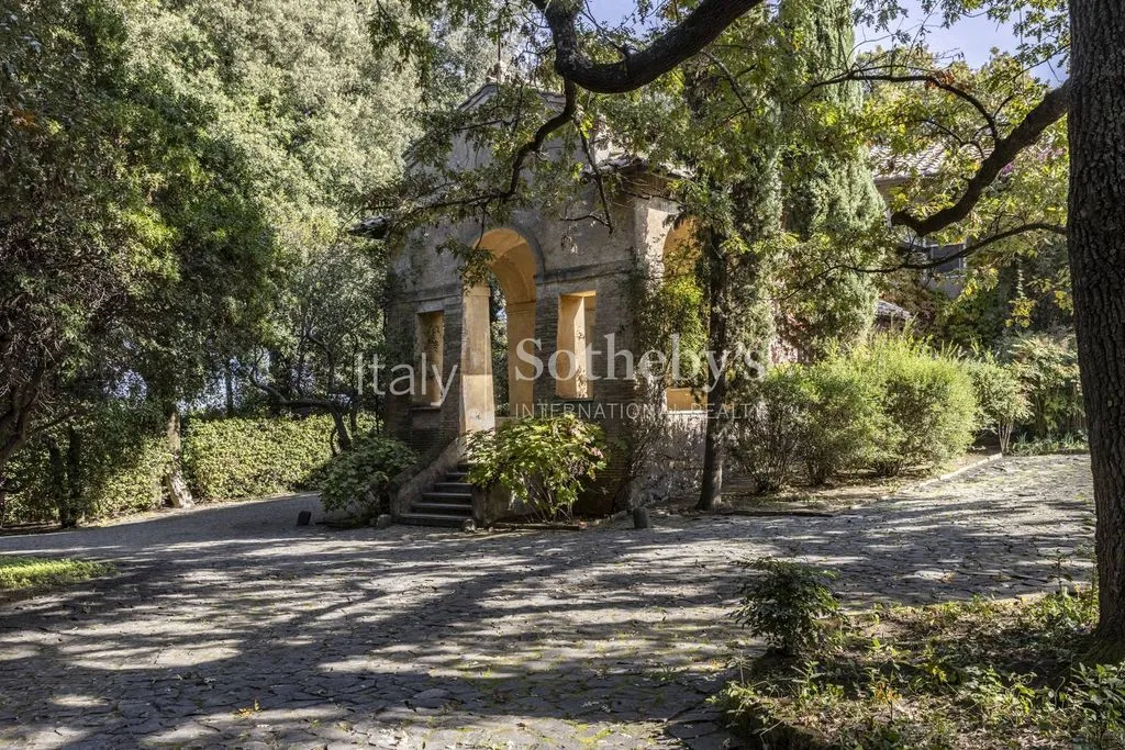 Extérieur - 17th-Century Villa with Private Chapel in Rome