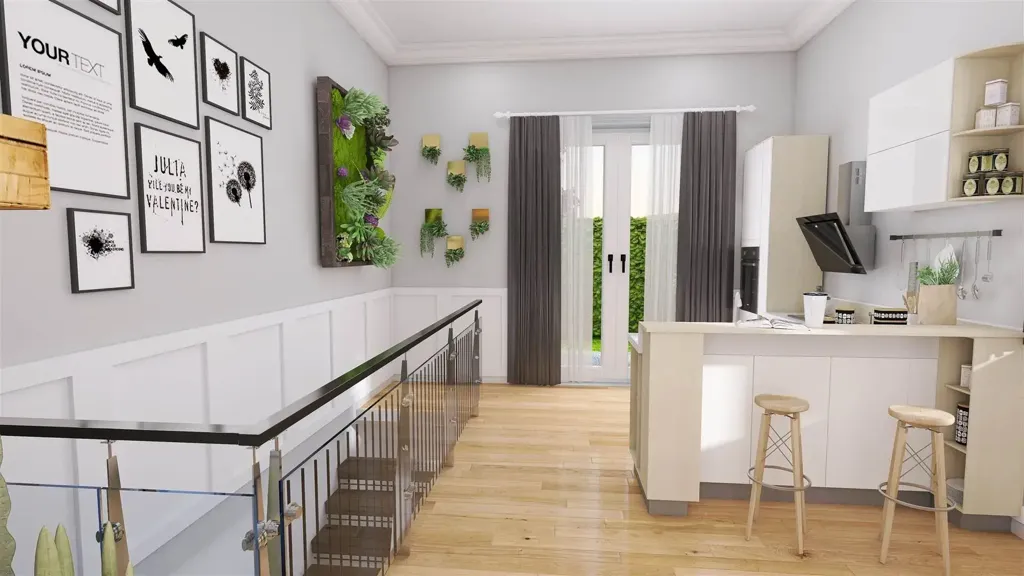 Rearranged Flat with Balcony in Florence