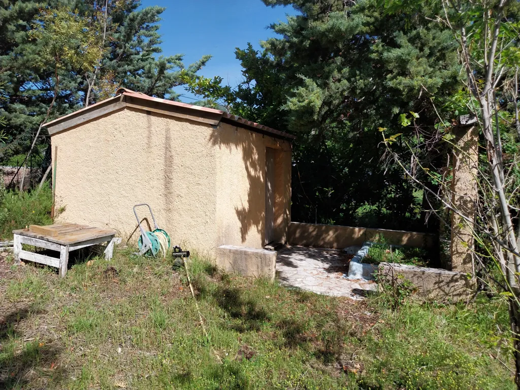 Jardin - Maison de Plain-Pied avec Vue Panoramique à Lucéram