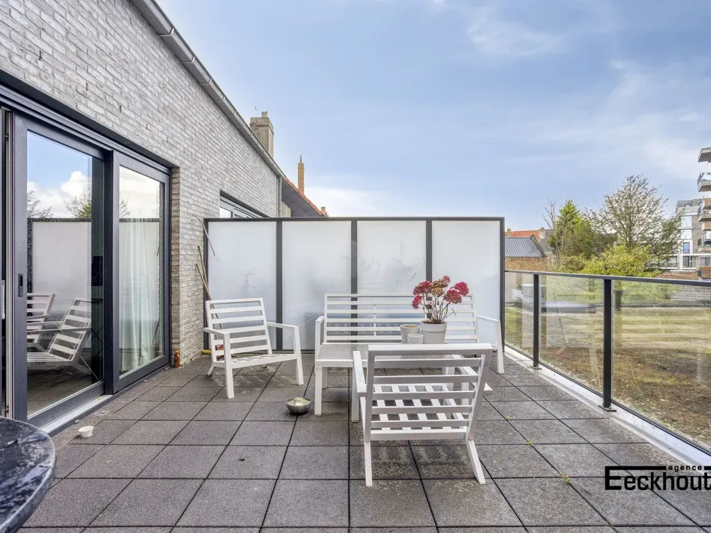 Balcon - Appartement avec Entrée Privée à Oostende