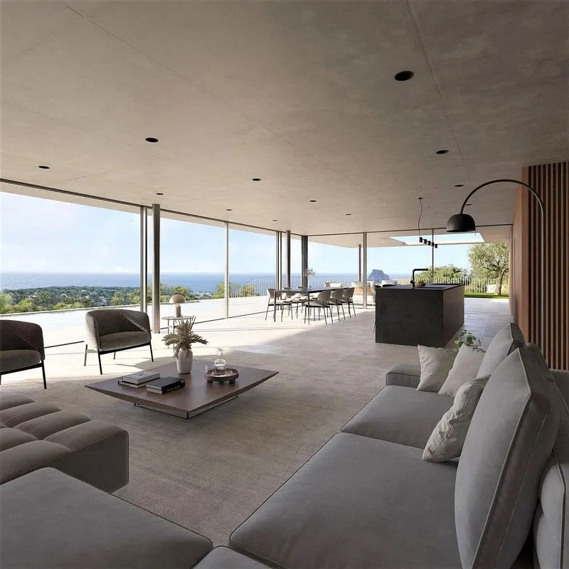 Séjour - Avant Garde Villa with Sea View in Benissa