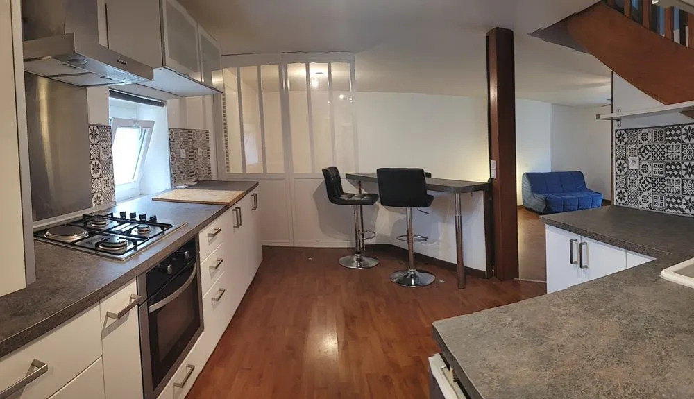 Cuisine - Duplex 4 Pièces avec Jardin Privé à Romans-sur-Isère