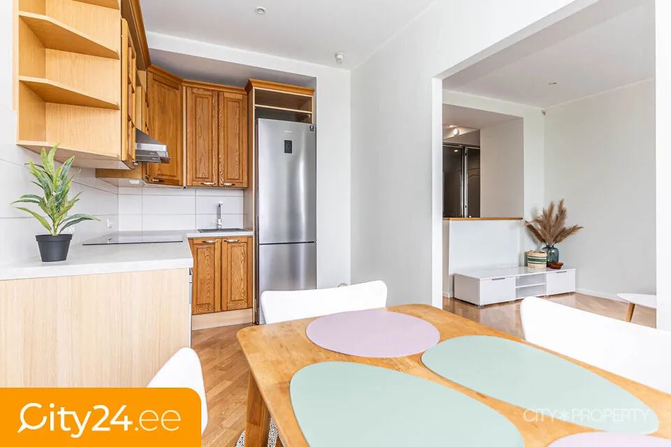 Söögituba - Character Apartment with Balcony in Tallinn City Centre