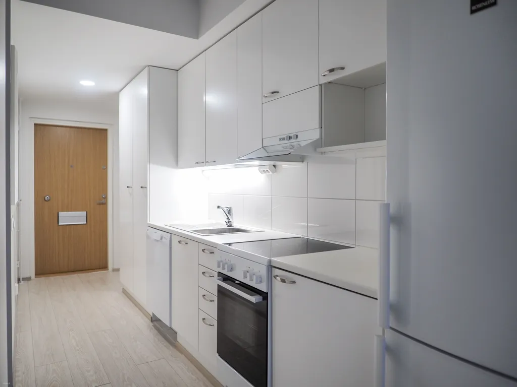 Cuisine - Modern Studio Flat with Balcony in Korppolaismäki, Turku