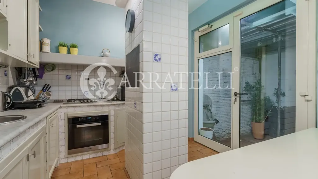 Köök - Luxury Flat with Courtyard in Florence Centre