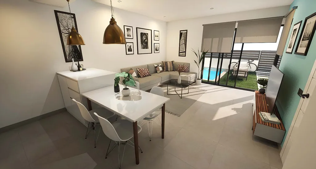 Séjour - Newly Built Villa with Pool in Los Alcázares