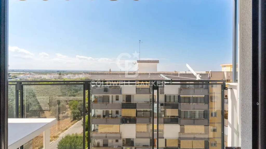 Balcony - Efficient Apartment with Triple Exposure in Bari