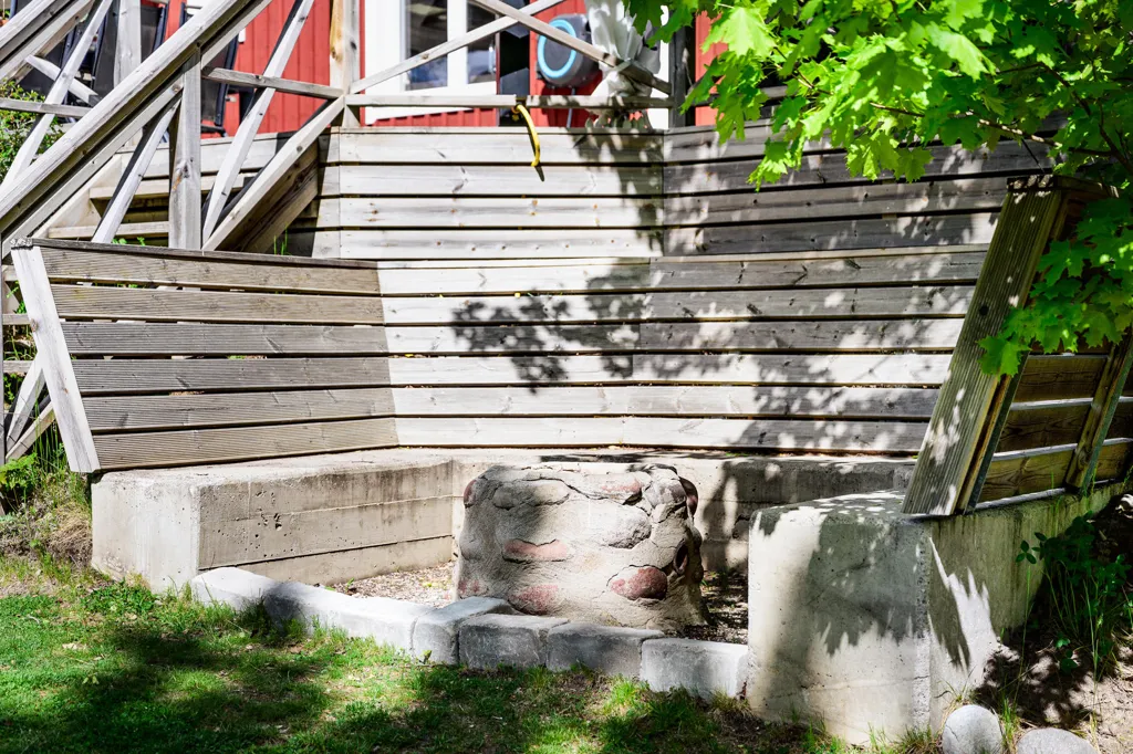 Jardin - Charming Red Cottage with Garden in Samuelsdal