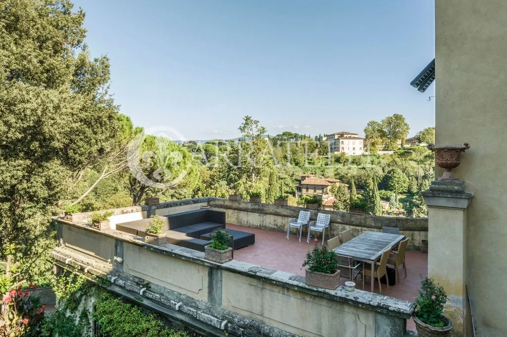 Terrasse - Historic Villa with Private Park in Florence